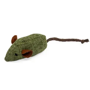 Kit Brinquedo para Gatos Ratinho 3 Unidades Flicks ratinho marrom
